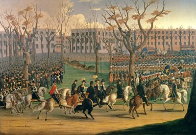 The Reception of General Louis Kossuth in New York City, 6th December 1851 by E. Percel